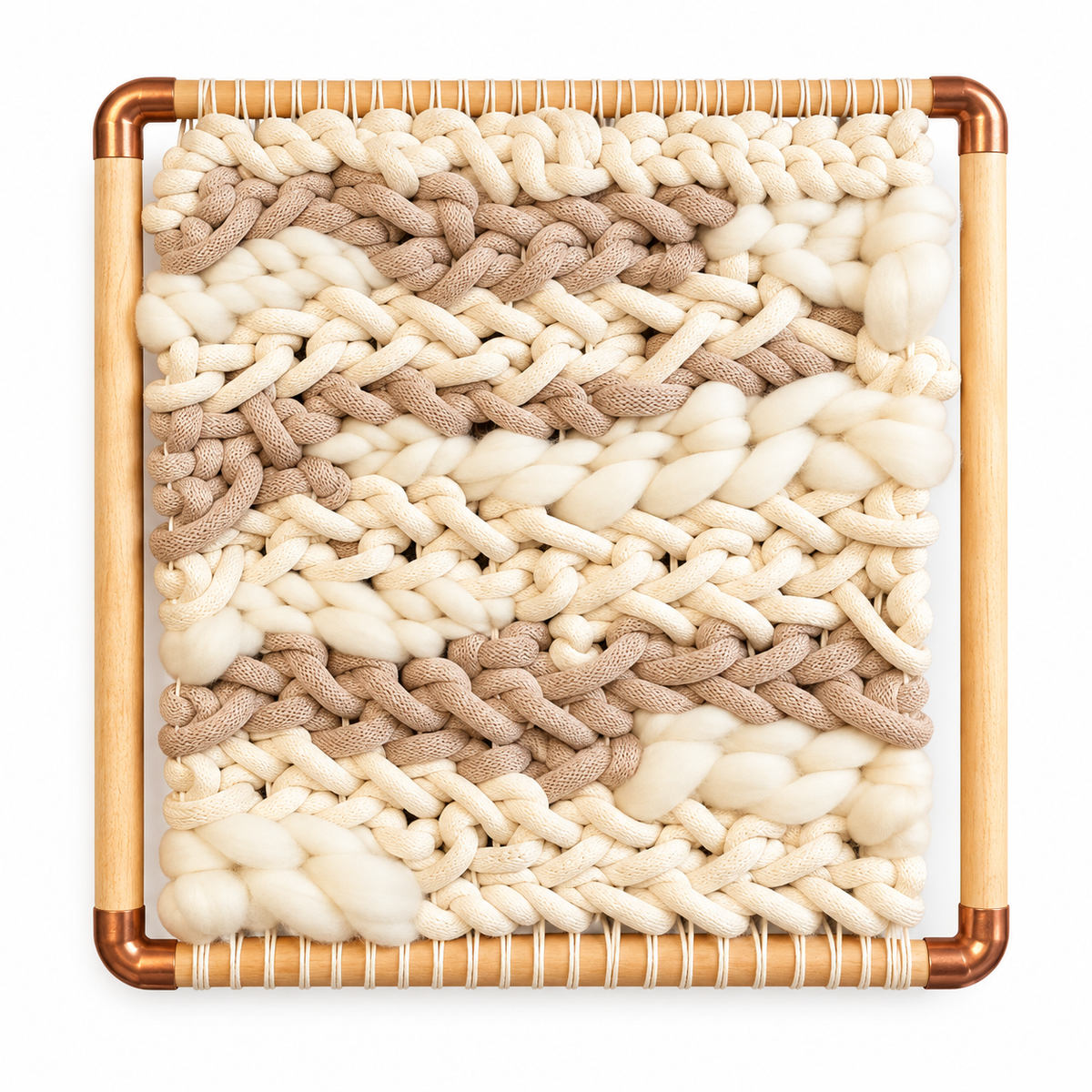 Collection 01 - 14" Fiber Art - Birch