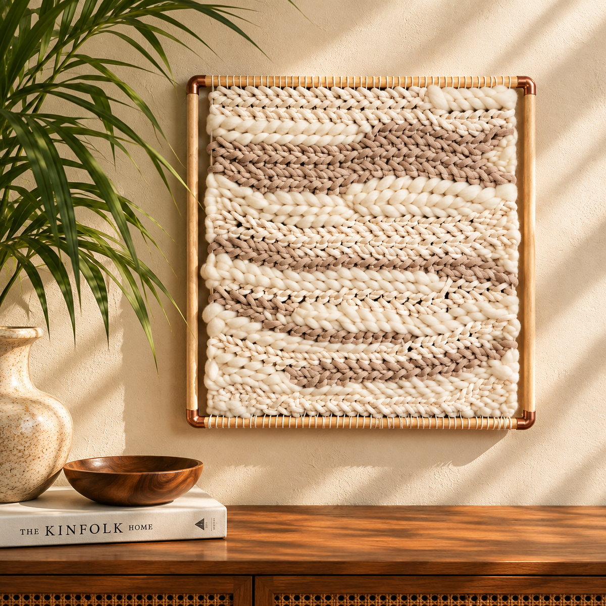 Collection 01 - 26" Fiber Art-Birch