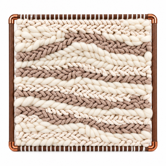 Collection 01 - 26" Fiber Art - Walnut