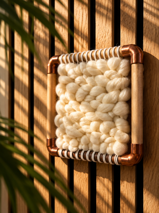 Collection 01 - 8" Fiber Art - Birch