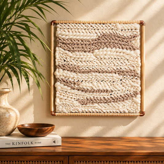 Collection 01 - 26" Fiber Art-Birch